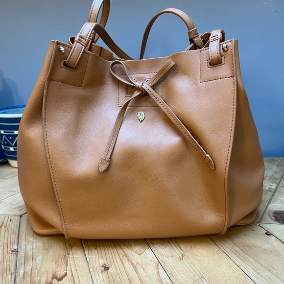 Helen Kaminski Handbags - Helen Kaminski Brown Leather Tote Bag Purse